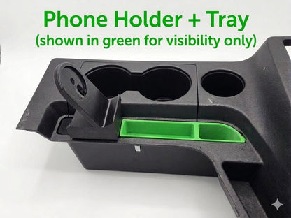 Wireless Phone Charger + Tray for 2nd Gen Toyota Sequoia 2008-2022 /Tundra 2007-2013
