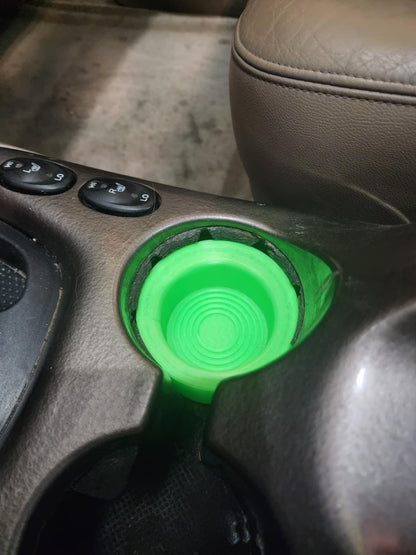 Center Console Cup Holder Insert (1) For Toyota Sequoia (2001-2007 / Tundra  1st GEN ( 2000 -2006)