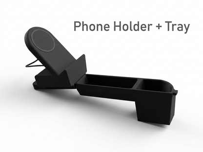 Wireless Phone Charger + Tray for 2nd Gen Toyota Sequoia 2008-2022 /Tundra 2007-2013