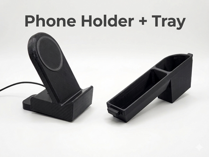 Wireless Phone Charger + Tray for 2nd Gen Toyota Sequoia 2008-2022 /Tundra 2007-2013