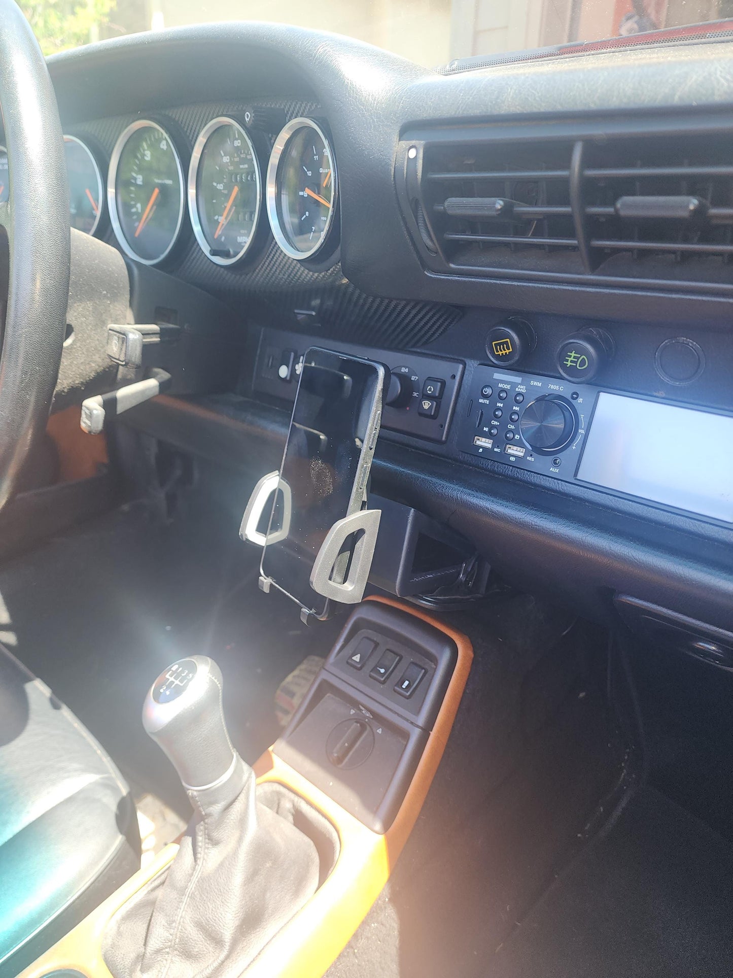 Porsche 964 , 993 Ashtray Phone Holder